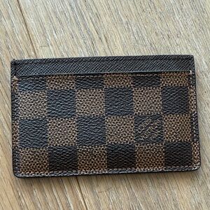 Louis Vuitton Damier ebene cardholder authentic